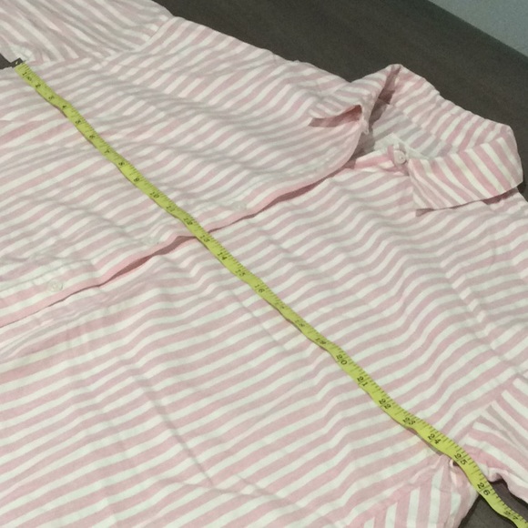 THE GREAT. Striped Button Down Sz 2 NWOT - Picture 4 of 8